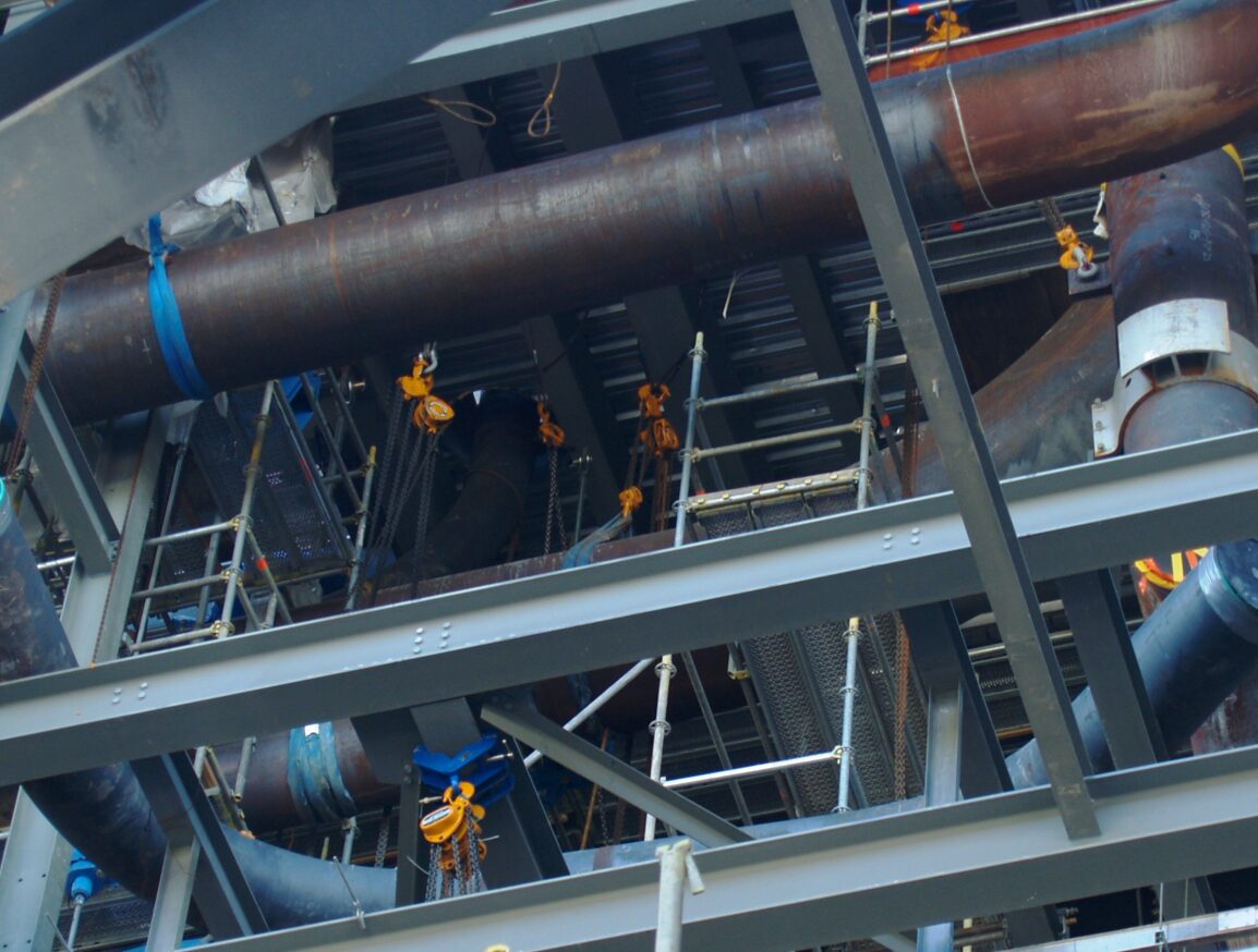 Copper Pipe Lifting