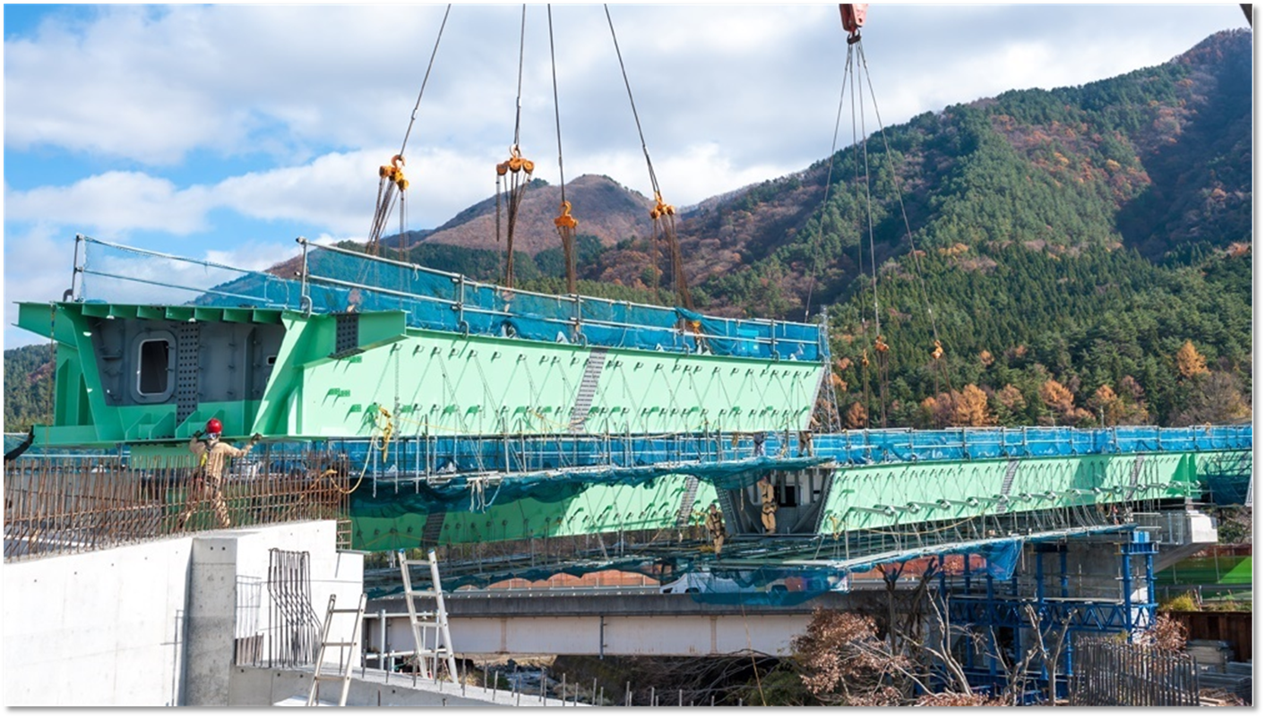 Bridge Girder Installation