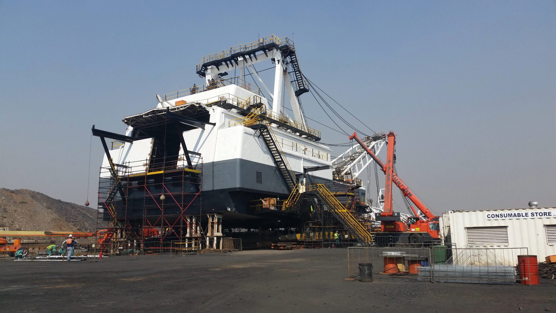Maintenance of Dragline Excavators