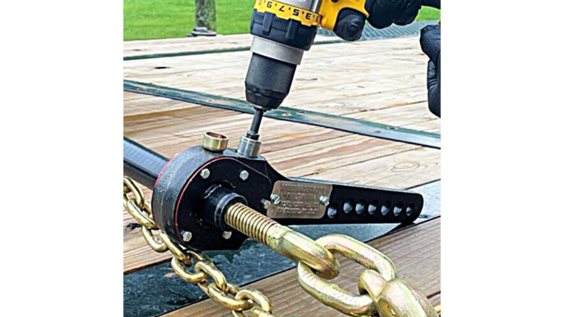 Streamlining Load Securing with Power Drills