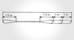 Gunnebo Industries Justerbar båtlyftstropp