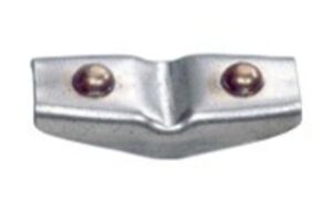 Gunnebo Industries Linlås, låsbleck bockade, rostfria