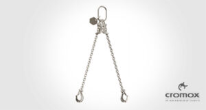 Gunnebo Industries Rostfri lyftkätting med förkortning 2-part