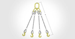 Gunnebo Industries Fodervagnslänga, 4-partig