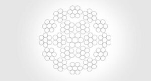 Gunnebo Industries 133-trådig rotationsfri, galvaniserad