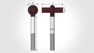 Gunnebo Industries 螺栓——T型螺栓 编号 8252